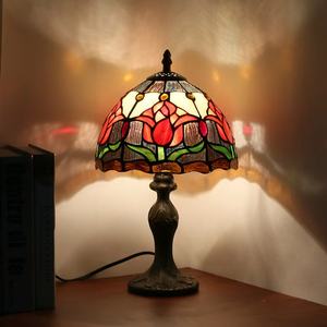 Lampe de chevet classique et originale, Protection des yeux, confortable, moderne, rétro, étude, lampe de Table, <span class=keywords><strong>tiffany</strong></span> - Product Image 4