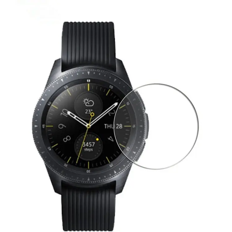 Premium Tempered Glass Film For Samsung Galaxy Watch 3 41mm 45mm Smart Watch Full Coverage Screen Protector Film