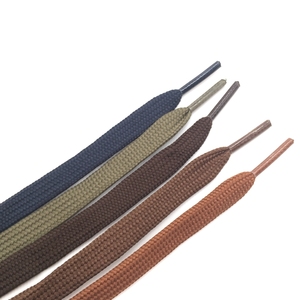 100% cotton thân thiện với môi phẳng bện dây rút hoodie <span class=keywords><strong>drawcord</strong></span> nhựa trong suốt lời khuyên/kim loại kết thúc cho hàng may mặc Túi giày - Product Image 5