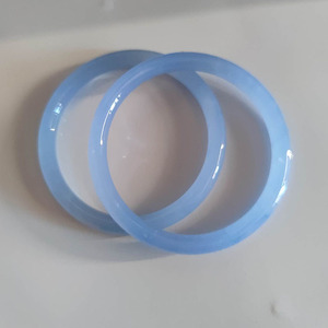 Ba2013 8Mm Nhiều Màu Tổng Hợp Mô Phỏng Màu Xanh Lá Cây Đá Ngọc Trang Sức Nghệ Thuật Thủy Tinh Vòng Đeo Tay <span class=keywords><strong>Bangle</strong></span> - Product Image 6