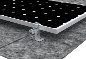 ระบบติดตั้งโซลาร์เซลล์ PV แบบอลูมิเนียมแบบแบนรางพลังงานแสงอาทิตย์ทำจากเหล็กที่มีผิวเคลือบอโนไดซ์สำหรับติดตั้งบนหลังคาและพื้น - Product Image 5