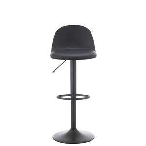 Kitchen and Restaurant Height-Adjustable Swivel Bar <b>Stool</b> With Thick Fabric Cushion and Metal Frame Soft Bar Chair - Product Image 1