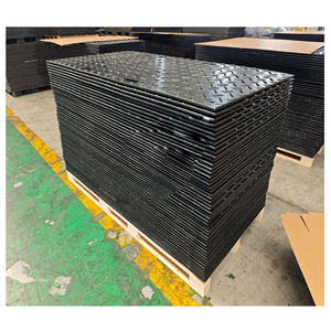 Материал для временной защиты грунта 4x8 из HDPE, огнестойкий, с возможностью индивидуальной настройки, для тяжелой техники и работы в условиях грязи - Product Image 1