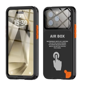 กระเป๋าใส่โทรศัพท์กันน้ำ Redpepper <span class=keywords><strong>SHELLBOX</strong></span> รุ่น Air Box กันน้ำได้ลึก 2 เมตร ใช้ได้กับโทรศัพท์ทั่วไปขนาด 6.1 นิ้ว สำหรับ <span class=keywords><strong>iPhone</strong></span> 12 <span class=keywords><strong>13</strong></span> 14 15 16 17 Pro - Product Image 2