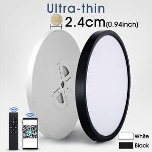 울트라 얇은 지능형 홈 조명 48W 500mm APP 원격 제어 스위치 제어 스마트 <span class=keywords><strong>LED</strong></span> 천장 조명 실내 조명 - Product Image 5