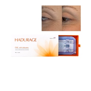 HADURAGE Gel de comblement cutané fin 2 ml, acide <span class=keywords><strong>hyaluronique</strong></span> injectable pour rides du visage et rides du cou, OEM ISO CE, <span class=keywords><strong>prix</strong></span> d'usine en gros OEM - Product Image 4