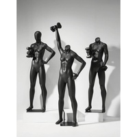 Mannequins masculins musclés grandeur nature pour magasin de vêtements de sport, présentoir de mannequins de fitness de grande taille