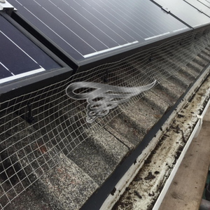 Grillage de protection solaire pour panneaux photovoltaïques, anti-oiseaux et anti-rongeurs, galvanisé, pour toiture, rouleau de maille métallique 1/4" 1/2", fabrication OEM - Product Image 1