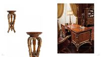 Ensemble de meubles de bureau antiques français de luxe Bureau de bureau en bois
