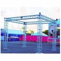 Sgaier venta directa de exposición precio barato evento al aire libre de aluminio cabeza Totem escenarios Truss para venta