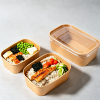 Conteneur à emporter durable et compostable pour les banquets de mariage et la restauration
