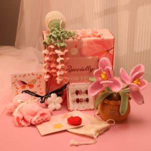 Ramo de Flores de Ganchillo Hecho a Mano, Flores Artificiales Decorativas, para Bodas, Fiestas, Aniversarios, Regalo - Product Image 4