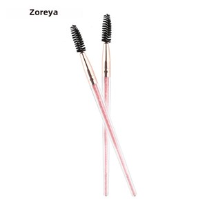 <span class=keywords><strong>Zoreya</strong></span>, brocha de maquillaje para cejas, mango de plástico, herramienta de belleza al por mayor, aplicación de cara de labios, diseño de taladro interno - Product Image 1