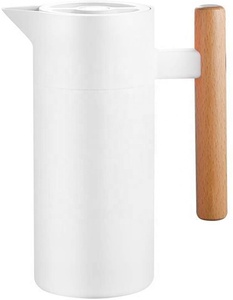 Sample Available 40oz White <strong>Thermal</strong> Coffee Carafe 304 Stainless Steel Water Jugs Double Walled Coffee Pot Thermos and <strong>Teapot</strong> - Product Image 2