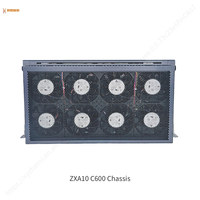 OLT C600 Chassis 19-Inci SFUB SFUD SFUC XGSPON XGPON 10G GPON Optical Line Terminal Bekas FTTH GFCH GFBH GFBL EFTL ZXA10 C600