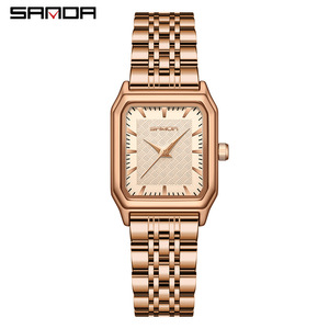 SANDA 1121 Nouvelle Arrivée Montre Simple et Tendance pour Femme, Montre de Loisirs pour Dames, Montre-Bracelet Sportive en Acier, Bracelet de Montre Femme 2026 - Product Image 2