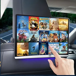 Android 11 13.3 pollici lettore DVD auto universale sedile posteriore 1920*1080 IPS Touch Screen Monitor poggiatesta auto