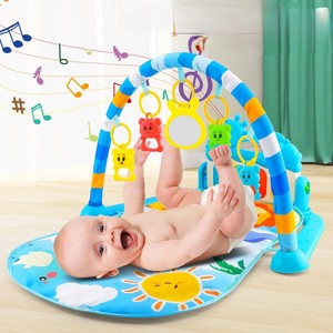 Tapis d'éveil musical pour bébé avec <span class=keywords><strong>piano</strong></span> à pédales, jouet pour nouveau-né, tapis <span class=keywords><strong>de</strong></span> jeu pour bébé, tapis <span class=keywords><strong>de</strong></span> jeu pour bébé pour le temps sur le ventre, tapis <span class=keywords><strong>de</strong></span> jeu pour bébé pour enfants - Product Image 1
