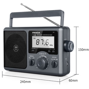 Radio Retro Vintage con Función de Reloj, Radio AM/FM Portátil, Radio para el Hogar, Nuevo Producto en Venta - Product Image 5