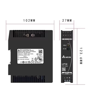 แหล่งจ่ายไฟ 12V 75W แหล่งจ่ายไฟแบบสวิตชิ่ง DRL-12V75W1AZ แหล่งจ่ายไฟแบบราง DIN - Product Image 4