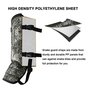 Mydays người đàn ông công nghệ của xé thủng đâm kháng cắn bảo vệ màu đen kaki màu xanh lá cây rắn gaiter cho săn bắn ngoài trời Cắm Trại Đi Bộ Đường Dài - Product Image 5