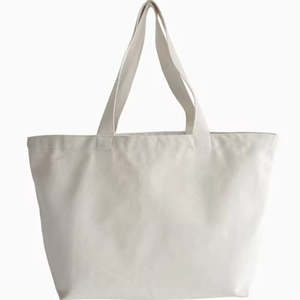 Hot selling canvas handbag custom printed logo reusable <b>natural</b> blank cotton shopping <b>bag</b> - Product Image 4