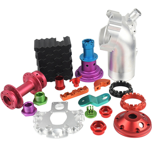 Tùy chỉnh gia công dịch vụ nhôm CNC gia công chế tạo chính xác Racing Auto powersport chế biến wih đầy màu sắc Anodized - Product Image 1