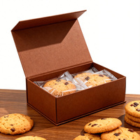 Boîte cadeau de luxe personnalisée de haute qualité avec logo de marque, boîte à bonbons recyclable, boîte à macarons avec séparateur