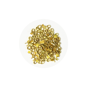 Bouchon H goupille de <span class=keywords><strong>fermeture</strong></span> à glissière en laiton en forme de U et arrêt supérieur de <span class=keywords><strong>fermeture</strong></span> à glissière de boîte pour arrêt de vêtement d'arrêt de <span class=keywords><strong>fermeture</strong></span> à glissière en forme de U - Product Image 2