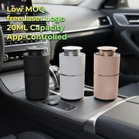 Diffuseur d'huiles essentielles portable USB à piles pour voiture et maison, désodorisant d'ambiance, fonction de minuterie, faible bruit (30 pièces en plastique)