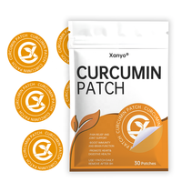 Penjualan Grosir OEM Peringkat Teratas Patch Kurkumin Transdermal Penyerapan Tinggi Perawatan Kesehatan Patch Herbal Kunyit Grosir Logo Kustom