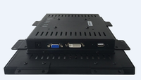 Moniteur capacitif à écran tactile à cadre ouvert de 14 pouces Boîtier métallique industriel LED/LCD Stock disponible Moniteur PC