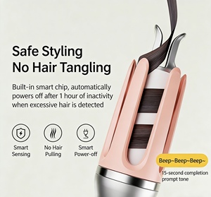 <span class=keywords><strong>Rizador</strong></span> <span class=keywords><strong>de</strong></span> Pelo Automático <span class=keywords><strong>de</strong></span> Cerámica con Función <span class=keywords><strong>de</strong></span> <span class=keywords><strong>Aire</strong></span> Frío, Pantalla LED, Fuente <span class=keywords><strong>de</strong></span> Alimentación Eléctrica, Herramienta <span class=keywords><strong>de</strong></span> Peinado con Rotación Automática - Product Image 5