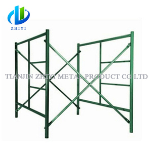 Marco <span class=keywords><strong>de</strong></span> andamio para construcción civil edificio galvanizado usado q235 acero móvil andamio Torre Equipo Conjunto y herramientas - Product Image 4