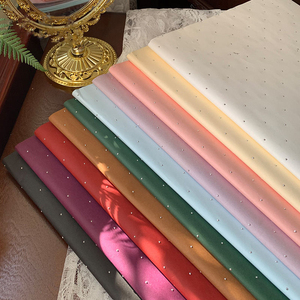 Luxury Bling Rhinestone Inlaid Floral <b>Wrapping</b> <b>Paper</b> Solid Color Smooth Surface Gift Bouquet Packaging <b>Paper</b> Phantom Series - Product Image 1
