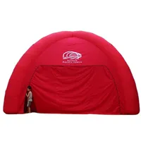 Надувная большая палатка-паук на 4/6 ножек по лучшей цене, красная надувная палатка, купол для тенниса на продажу