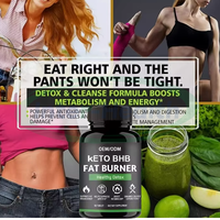 Ausreson OEM Acv Keto Diet Fat burner Slim Plus Pills Probiotic Strong Fast Detox Effective Acv Keto Herbal Slimming Capsules