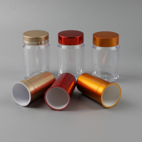Vente en gros Meilleure vente Écologique 60ml PS Médecine Vitamine Pilule Suppléments Bouteille Capsule en plastique Pot de Médecine Bouteille Pet