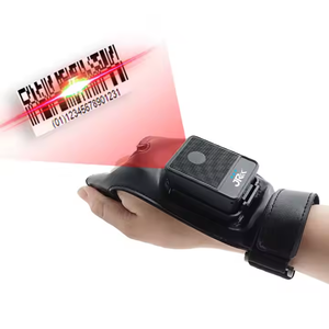 Nouvel arrivage JR Scanner de codes à barres portable, Bluetooth 2D Déclencheur de doigt <span class=keywords><strong>Lecteur</strong></span> de codes à barres sans fil Inventaire - Product Image 4