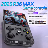 Console de jeu classique Topleo émulateur rétro sans fil joueurs de jeux vidéo portables Console de jeu 128 go R36 Max