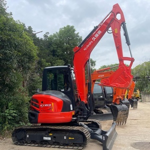 Mini-pelleuse Kubota 163 de 6,3 tonnes, 95% neuve, à bas prix, pour travaux agricoles, certifiée CE/EPA, en vente en Europe, excavatrice d'occasion à vendre - Product Image 2
