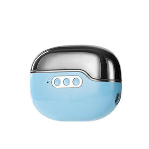 Coupe-ongles électrique au design rond, alimenté par batterie, pour les doigts, avec protection pour enfants, couleurs bleu, rouge, blanc - Product Image 4