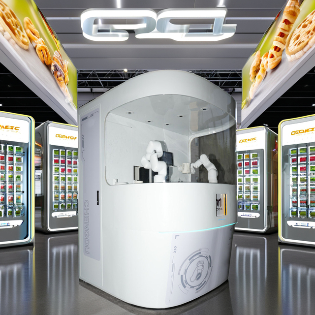 Best Sellers Franke Unmanned Coffee Robot AI Vending Machine with 6-Axis Arm & WeChat Ordering for Malls & Kiosks