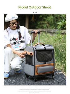 <span class=keywords><strong>2026</strong></span> अनुकूलित टोटे सामान वाहक के साथ अनुकूलित टोटे सामान वाहक को मंजूरी बहुक्रियाशील पुल रॉड पालतू जानवर वाहक बैग - Product Image 4