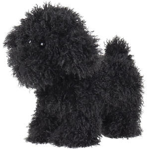 C052 Peluche <span class=keywords><strong>de</strong></span> Caniche Negro, Cachorro <span class=keywords><strong>de</strong></span> Peluche Suave y Adorable, Perfecto para Niños, Venta al por Mayor, Personalizado, ODM, OEM, Juguete CPC, Caniche Negro - Product Image 1