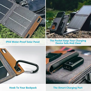 Pannelli Solari Impermeabili 10-60W Caricatore USB Solare in Vendita Pannelli Solari Leggeri e Portatili 12V 18V per Batterie e Power Bank - Product Image 3
