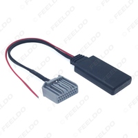 Module sans fil pour voiture, adaptateur audio AUX 20 broches pour Honda Civic CRV Accord, récepteur audio stéréo AUX, câble auxiliaire