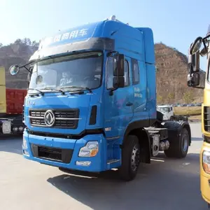 Toptan stok yeni arabalar Dongfeng Tianlong ağır kamyon 340 beygir gücü 4X2 traktör kamyon