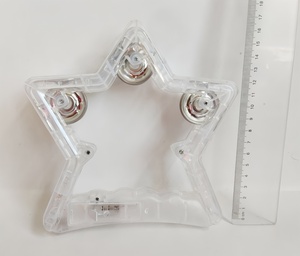 Panderetas Luminosas con Sonajeros Metálicos, Pandereta Musical con Luces LED Intermitentes, Accesorios para Bodas, Fiestas, Halloween, Navidad, Conciertos Musicales - Product Image 4