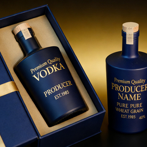 लोकप्रिय टेक्विला व्हिस्की रम गिन सजावटी आत्मा बोतलें 500 मिलीलीटर 750 मिलीलीटर कस्टम लोगो मुद्रण के साथ - Product Image 6